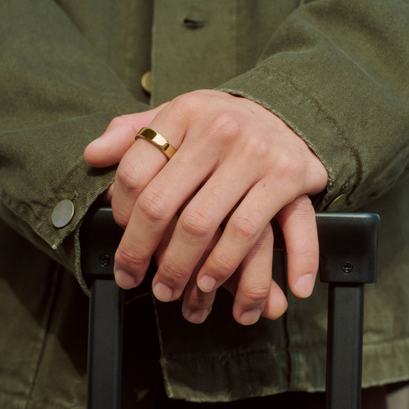 Умное кольцо Oura Ring 5 (размер 8), золотой/Gold в Томске
