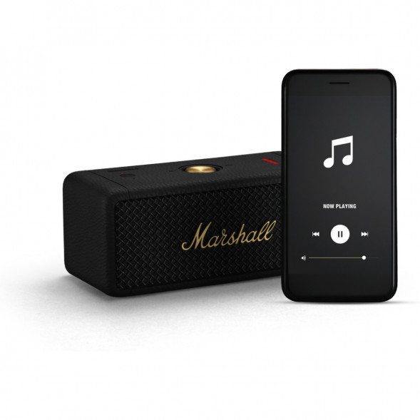 Портативная акустика Marshall Emberton II, 20 Вт, Black/Brass в Томске