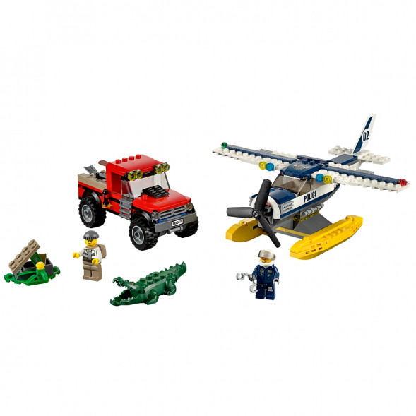 Конструктор LEGO City 60070 Погоня на полицейском гидроплане в Томске