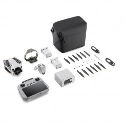 Квадрокоптер DJI Mini 4 Pro Fly More Combo Plus с пультом DJI RC2