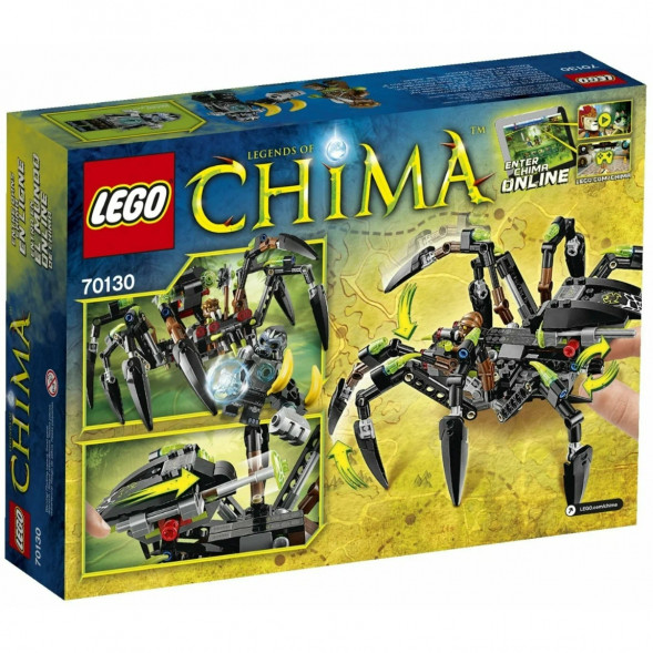 Конструктор LEGO Legends of Chima 70130 Паучий охотник Спарратуса в Томске