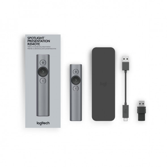 Презентер Logitech Spotlight Presentation Remote серый в Томске