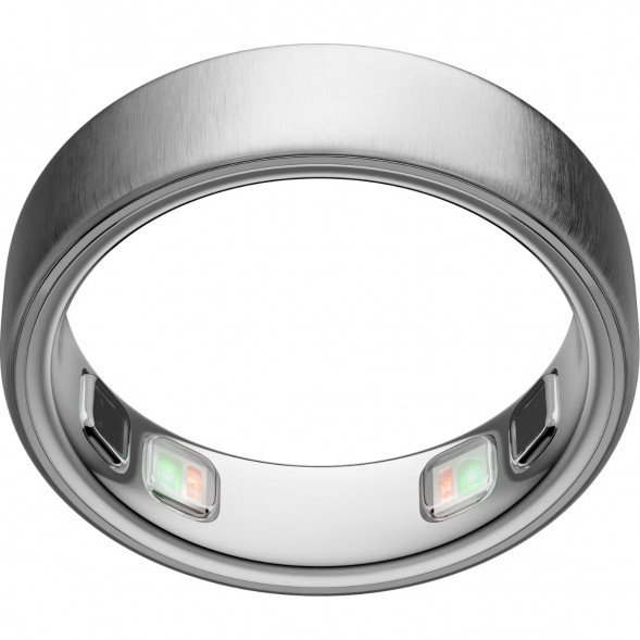 Умное кольцо Oura Ring 5 (размер 7), матовое серебро/Brushed Silver в Томске