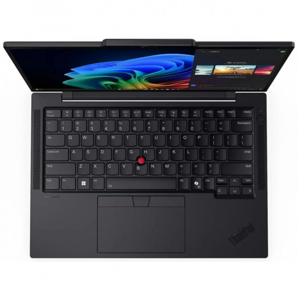 Ноутбук Lenovo ThinkPad T14s G6 21QX000MUS (14&amp;quot;, IPS, Intel Core Ultra 7 258V 2.2ГГц, 8 ядер, 32ГБ LPDDR5x, 512ТБ SSD, Windows 11 Pro), черный в Томске