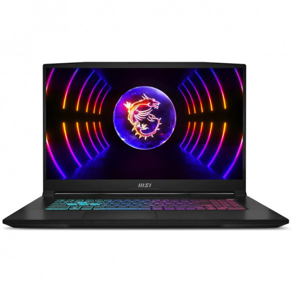 Ноутбук MSI Katana 17 B13VEK-1624XRUY (17.3&amp;quot;, IPS, Intel Core i5 13420H 2.1ГГц, 8 ядер, 16ГБ DDR5, 512ГБ SSD, NVIDIA GeForce RTX 4050 - 6 ГБ, без ОС), черный в Томске