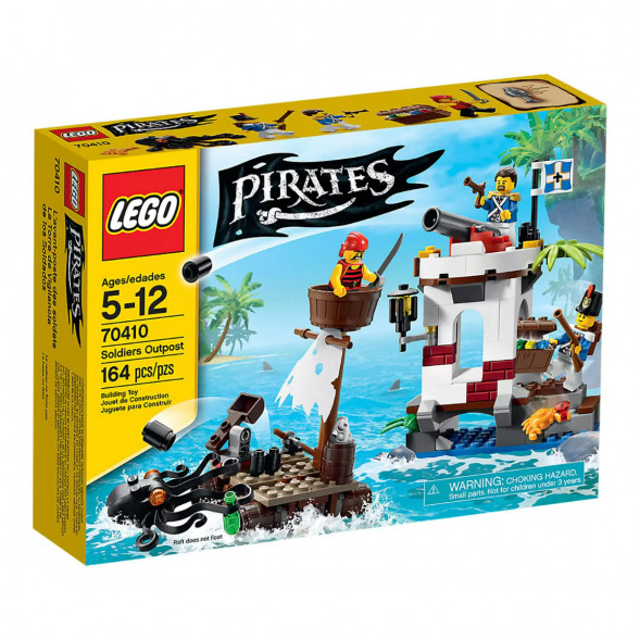 Конструктор LEGO Pirates 70410 Военный блокпост в Томске