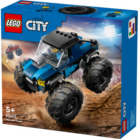 Конструктор LEGO City 60402 Синий Монстр-трак в Томске