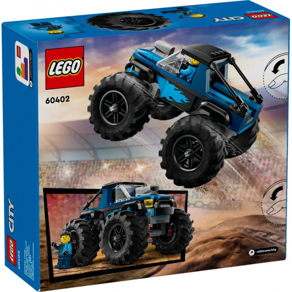 Конструктор LEGO City 60402 Синий Монстр-трак в Томске