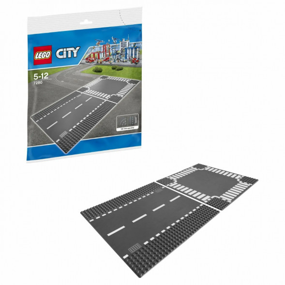 Конструктор LEGO City 7280 Прямая дорога и перекрёсток в Томске