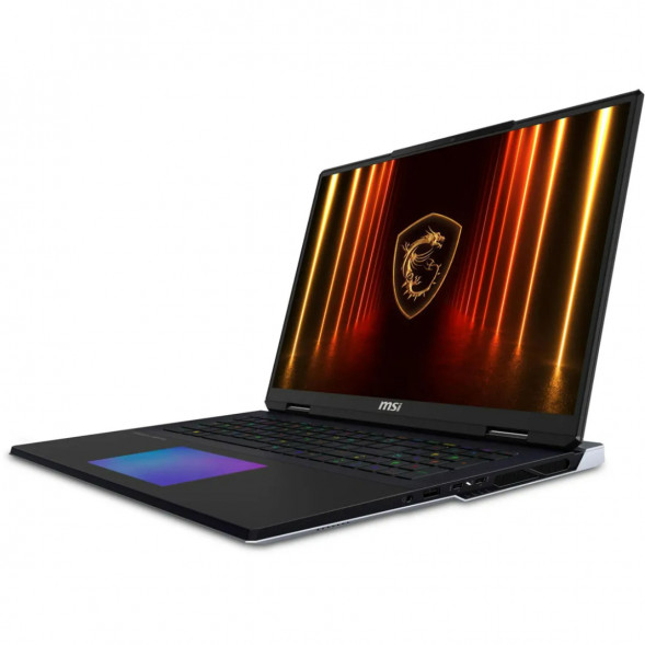 Ноутбук MSI Titan 18 HX AI A2XWJG-206RU (18&amp;quot;, IPS, Intel Core Ultra 9 285HX 2.8ГГц, 24 ядра, 64ГБ DDR5, 4ТБ SSD, NVIDIA GeForce RTX 5090 24 ГБ, Windows 11 Home), черный в Томске