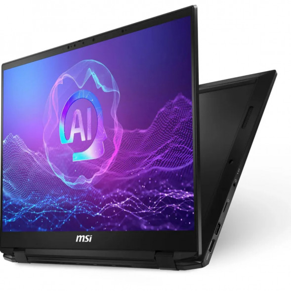Ноутбук трансформер MSI Summit Pro 16 AI A2HVETG-084RU (16&amp;quot;, IPS, Intel Core Ultra 9 285H 2.9ГГц, 16 ядер, 32ГБ LPDDR5, 1ТБ SSD, NVIDIA GeForce RTX 4050 - 6 ГБ, Windows 11 Pro), черный в Томске
