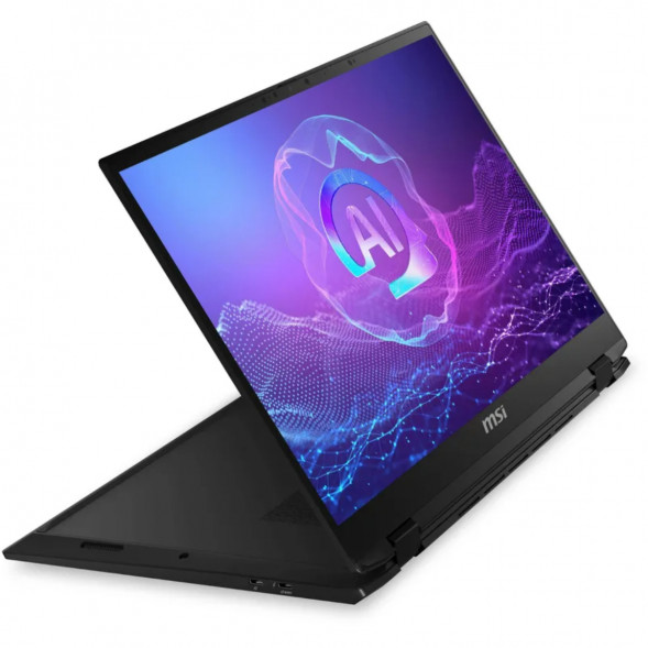 Ноутбук трансформер MSI Summit Pro 16 AI A2HVETG-084RU (16&amp;quot;, IPS, Intel Core Ultra 9 285H 2.9ГГц, 16 ядер, 32ГБ LPDDR5, 1ТБ SSD, NVIDIA GeForce RTX 4050 - 6 ГБ, Windows 11 Pro), черный в Томске