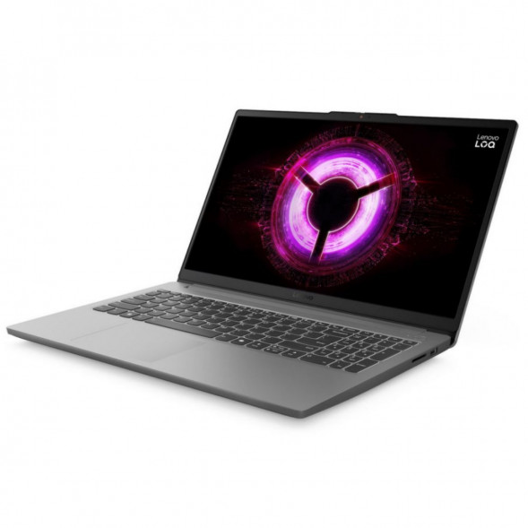 Ноутбук Lenovo LOQ 15ARP10E (83S0007FUS) (15.6&amp;quot;, IPS, AMD Ryzen 7 170 3.2 ГГц, 8 ядер, 16 ГБ DDR5, SSD 512 ГБ, NVIDIA  GeForce RTX 4050 - 6 ГБ, Windows 11 Home), серый в Томске