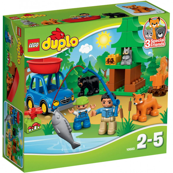 Конструктор LEGO DUPLO 10583 Рыбалка в лесу в Томске