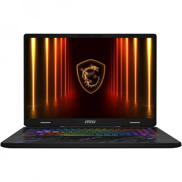 Ноутбук игровой MSI Pulse A16 AI+ C3HWGKG-030XRU (16&amp;quot;, IPS, AMD Ryzen AI 7 350 2ГГц, 8 ядер, 32ГБ DDR5, 1ТБ SSD, NVIDIA GeForce RTX 5070, TGP 115Вт, FreeDOS) черный в Томске