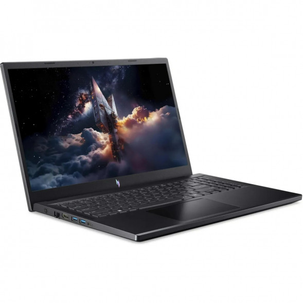 Ноутбук Acer Nitro V 15 ANV15-52-57BB (15.6&amp;quot;, IPS, Intel Core i5 13420H 2.1ГГц, 8 ядер, 16ГБ DDR4, 512ГБ SSD, NVIDIA GeForce RTX 5050 - 8 ГБ, Windows 11 Home), черный в Томске