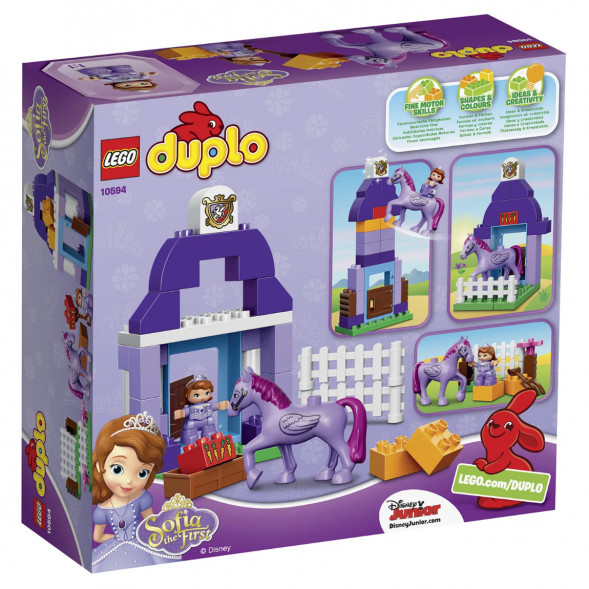 Конструктор LEGO DUPLO 10594 София Прекрасная: королевская конюшня в Томске