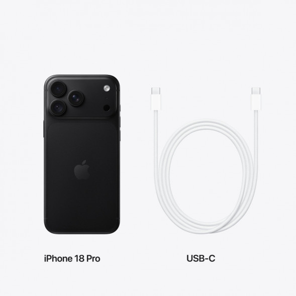 Смартфон Apple iPhone 18 Pro 512GB (SIM + eSIM), Black в Томске