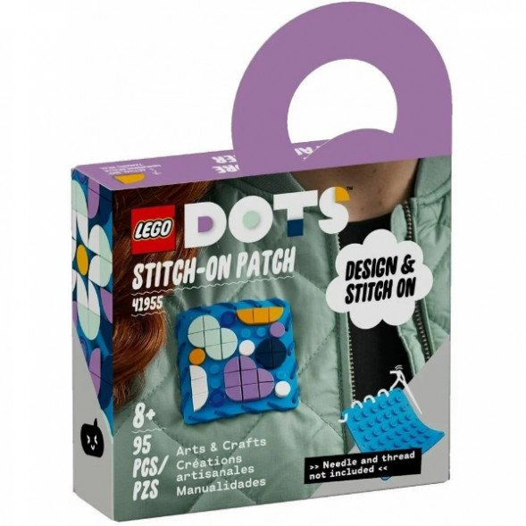 Конструктор LEGO DOTS 41955 Пластина-нашивка с тайлами в Томске