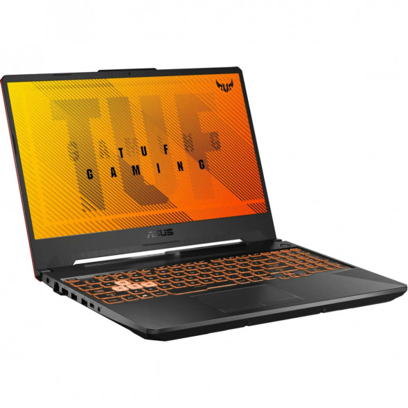 Ноутбук ASUS TUF Gaming A15 FA506NCG-HN330 (15.6&amp;quot;, IPS, AMD Ryzen 7 8845HS 3.8ГГц, 8-ядерный, 16ГБ DDR5, 512ГБ SSD, NVIDIA GeForce RTX 3050 - 4 ГБ, без ОС), черный в Томске