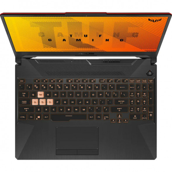 Ноутбук ASUS TUF Gaming A15 FA506NCG-HN330 (15.6&amp;quot;, IPS, AMD Ryzen 7 8845HS 3.8ГГц, 8-ядерный, 16ГБ DDR5, 512ГБ SSD, NVIDIA GeForce RTX 3050 - 4 ГБ, без ОС), черный в Томске