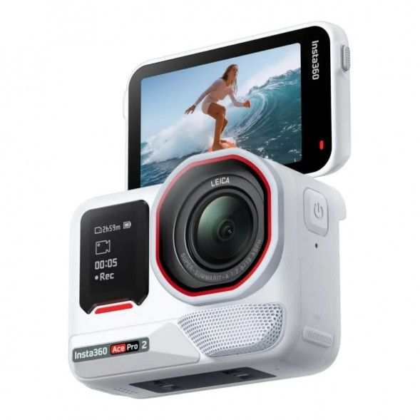Экшн-камера Insta360 Ace Pro 2 Single Battery Xplorer Bundle, Arctic White в Томске