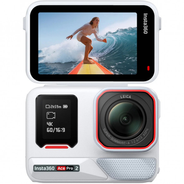 Экшн-камера Insta360 Ace Pro 2 Single Battery Xplorer Bundle, Arctic White в Томске