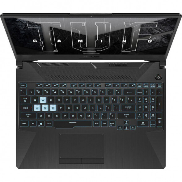 Ноутбук ASUS TUF Gaming A15 FA506NCG-HN199W (15.6&amp;quot;, IPS, AMD Ryzen 7 7445HS 3.2 ГГц, 6 ядер, 16 ГБ DDR5, SSD 512 ГБ, GeForce RTX 3050, Windows 11 Home), черный в Томске