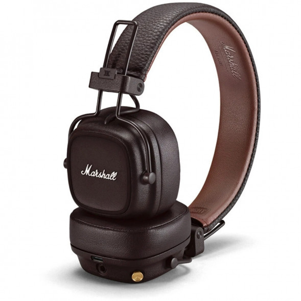 Беспроводные наушники Marshall Major IV, коричневый в Томске