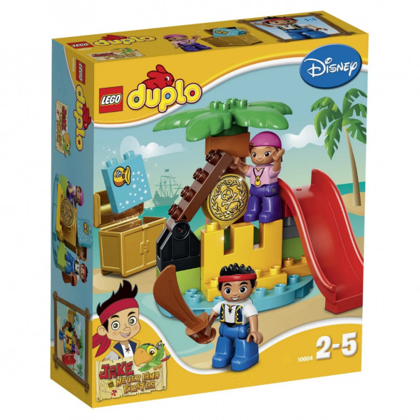 Конструктор LEGO DUPLO Jake 10604 Остров сокровищ в Томске