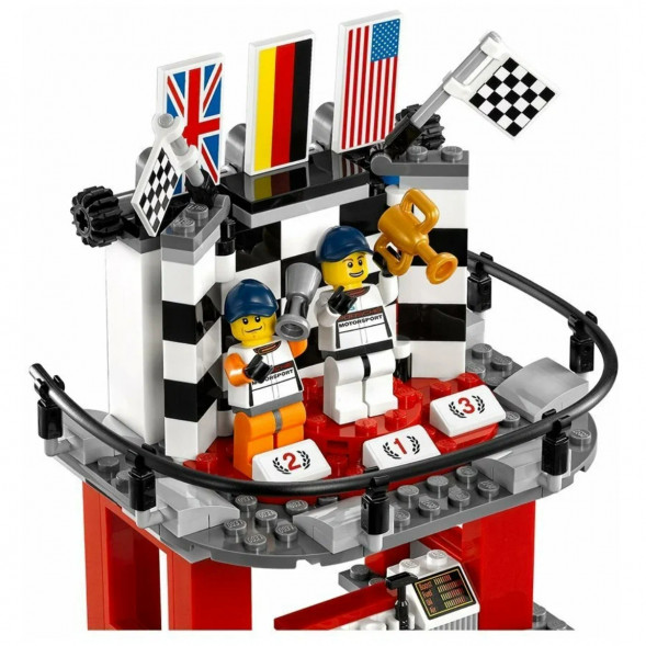 Конструктор LEGO Speed Champions 75912 Финишная линия гонки Porsche 911 GT в Томске