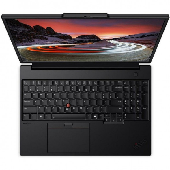 Ноутбук Lenovo ThinkPad P16s G4 21QWA00TCD (16&amp;quot;, OLED, Intel Core Ultra 7 255H 2 ГГц, 16 ядер, 32ГБ DDR5, 512ТБ SSD, Intel Arc 140T, Windows 11 Pro), черный в Томске