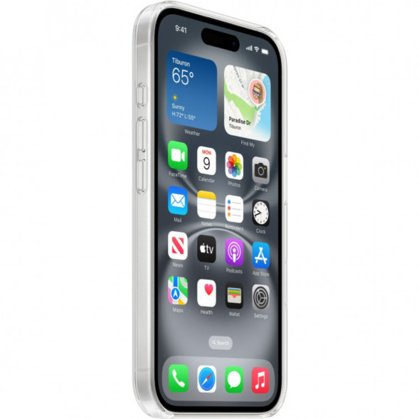 Чехол Apple Clear Case with MagSafe для iPhone 16, прозрачный (MA6A4ZM/A) в Томске
