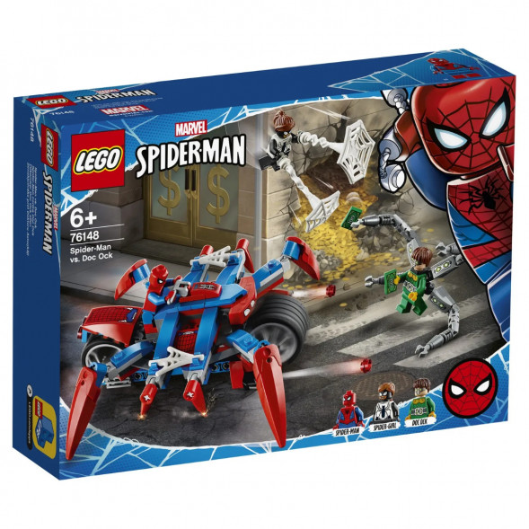 Конструктор LEGO Super Heroes 76148 Человек-паук против Доктора Осьминога в Томске