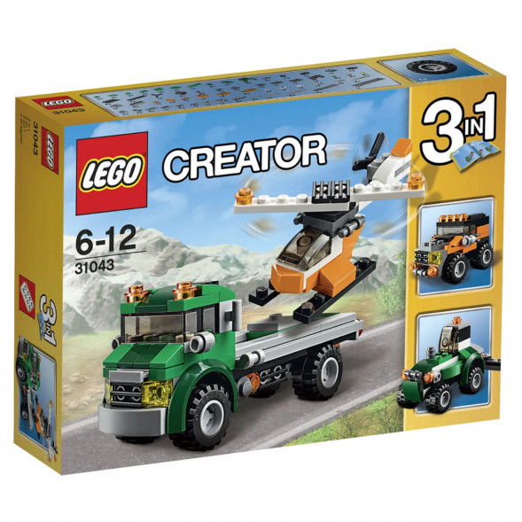 Конструктор LEGO Creator 31043 Перевозчик вертолета в Томске