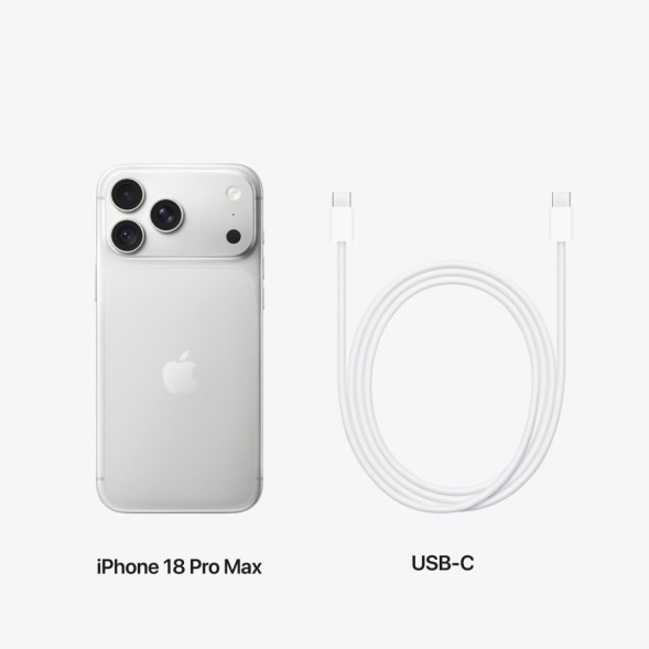 Смартфон Apple iPhone 18 Pro Max 256GB (eSIM), Silver в Томске
