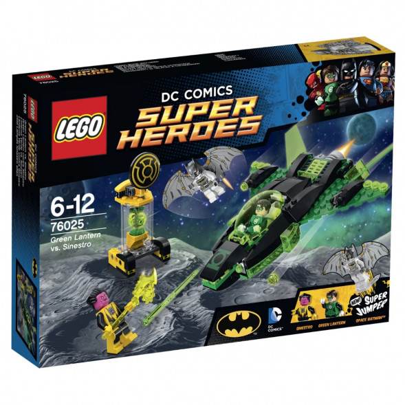Конструктор LEGO Super Heroes 76025 Зеленый Фонарь против Синестро в Томске