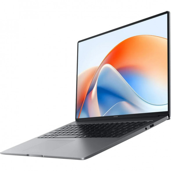 Ноутбук Honor MagicBook X16 Plus (5301AMBC) (14&amp;quot;, IPS, Intel Core 5 220H 2.7ГГц, 12 ядер, 32ГБ DDR4, 1ТБ SSD, Intel Graphics, Windows 11 Home), серый космос в Томске