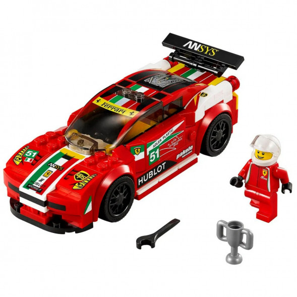 Конструктор LEGO Speed Champions 75908 Феррари 458 Италия GT2 в Томске