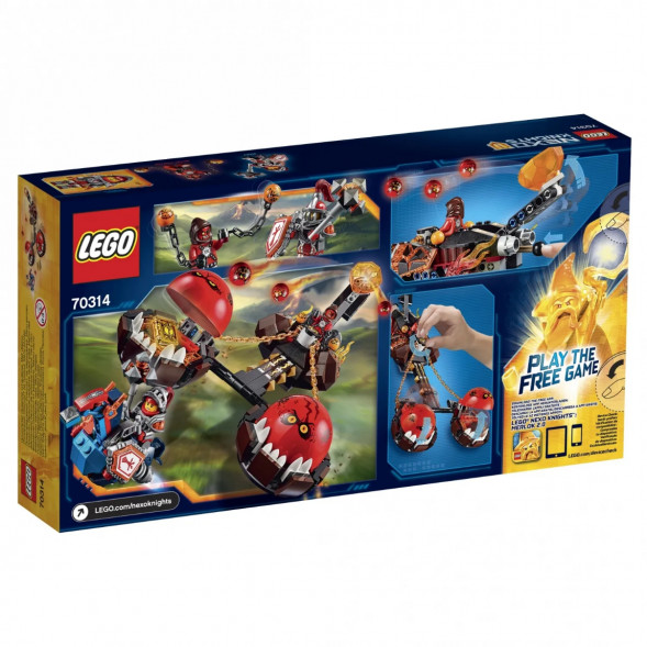 Конструктор LEGO Nexo Knights 70314 Безумная колесница Укротителя в Томске