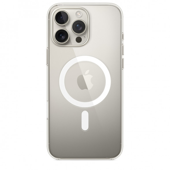 Чехол Apple Clear Case with MagSafe для iPhone 16 Pro Max, прозрачный (MA7F4ZM/A) в Томске