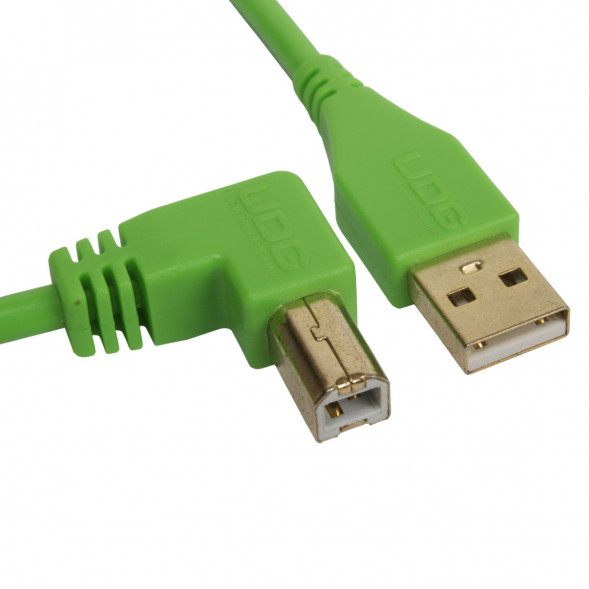 Аудиокабель UDG Ultimate Audio Cabel  USB 2.0 A-B 2 метра, зелёный в Томске