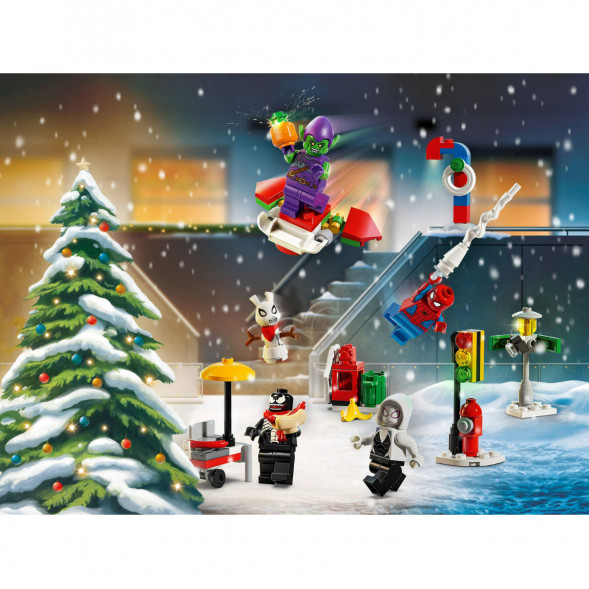 Конструктор LEGO Super Heroes 76293 Новогодний календарь Человек-паук, 2024 в Томске