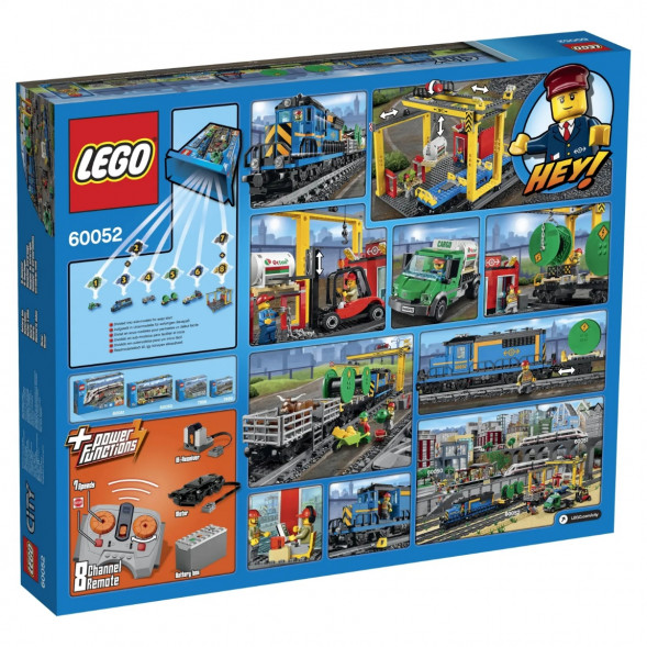 Конструктор LEGO City Trains 60052 Грузовой поезд в Томске