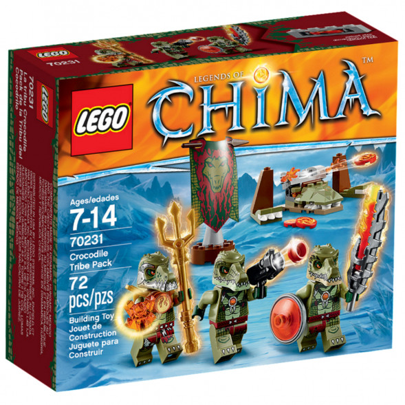 Конструктор LEGO Legends of Chima 70231 Лагерь Клана Крокодилов в Томске