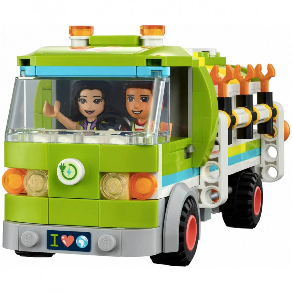Конструктор LEGO Friends 41712 Грузовик для переработки отходов в Томске
