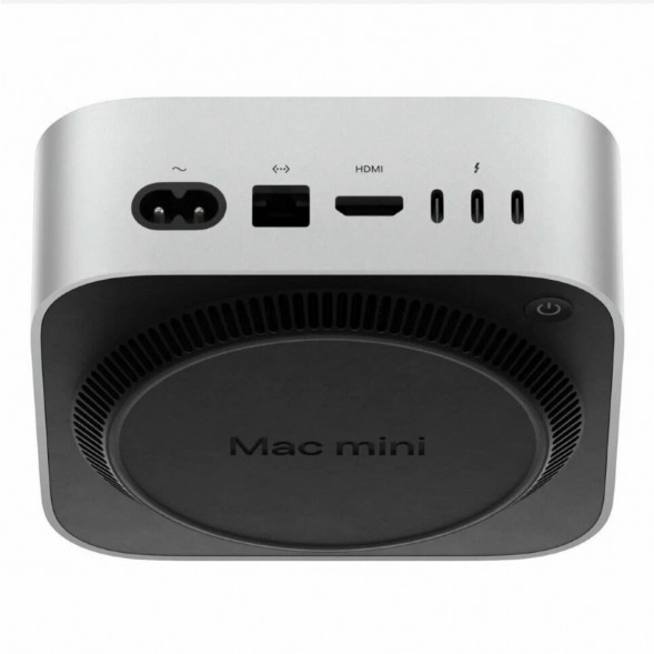 Компьютер Apple Mac mini M4 2024 (MU9D3) (10 Core GPU, 16ГБ, 256ГБ SSD, Apple, macOS), серебристый в Томске