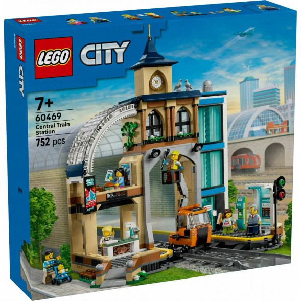 Конструктор LEGO City 60469 Центральный железнодорожный вокзал в Томске