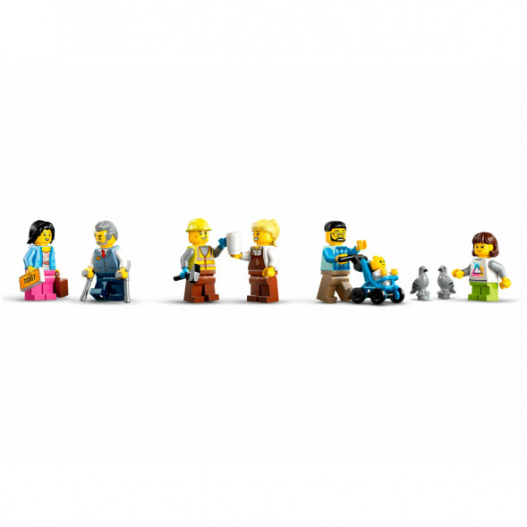 Конструктор LEGO City 60469 Центральный железнодорожный вокзал в Томске