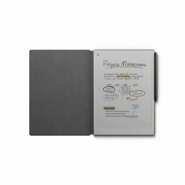 Графический планшет reMarkable Paper Pro + Marker Plus + чехол Book Folio Leather Black в Томске